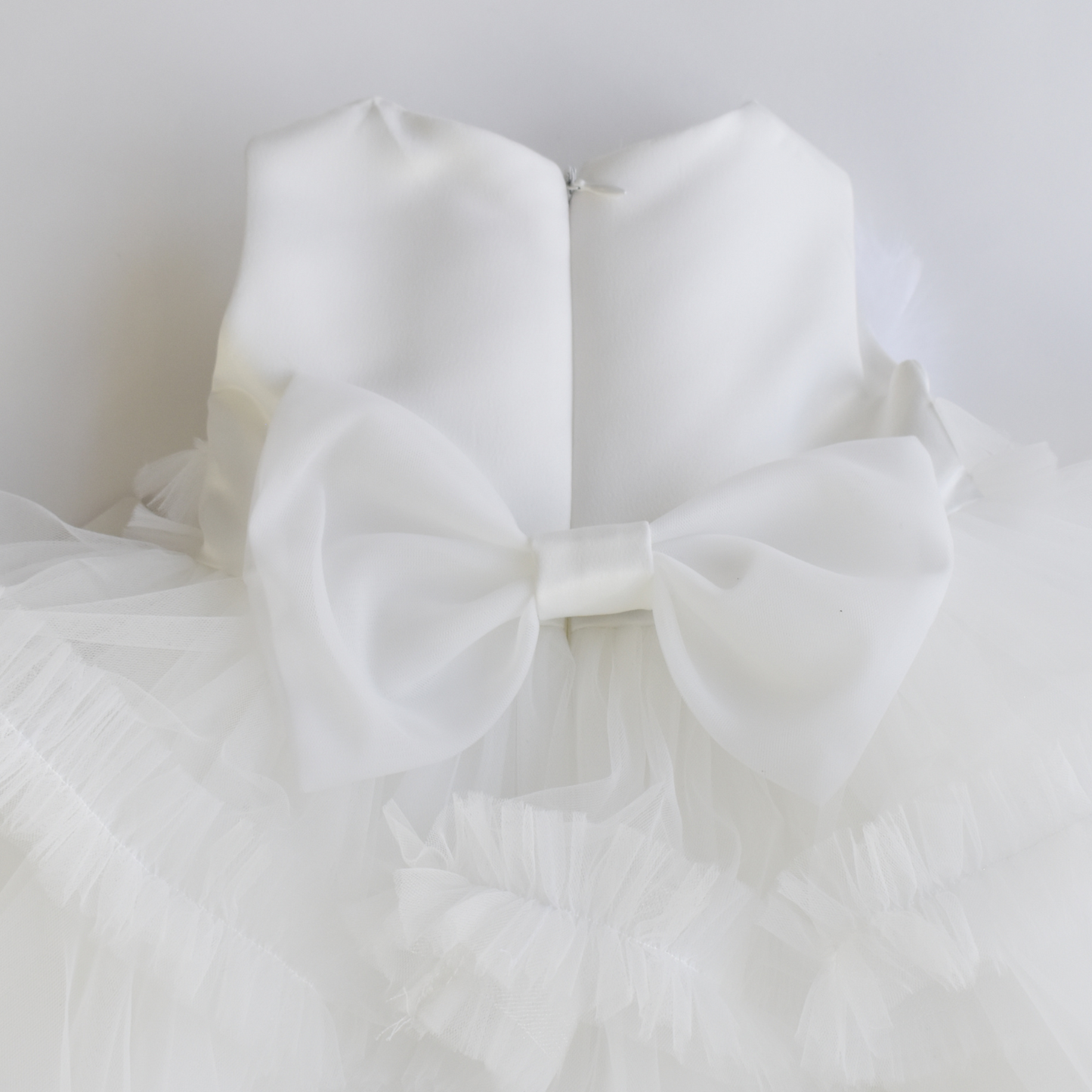 Feathers & Frills Baby Dress-3