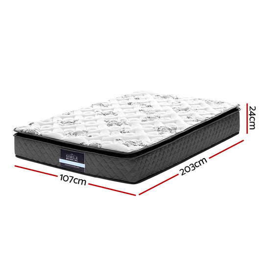 NNEDSZ Bedding Rocco Bonnell Spring Mattress 24cm Thick – King Single-1
